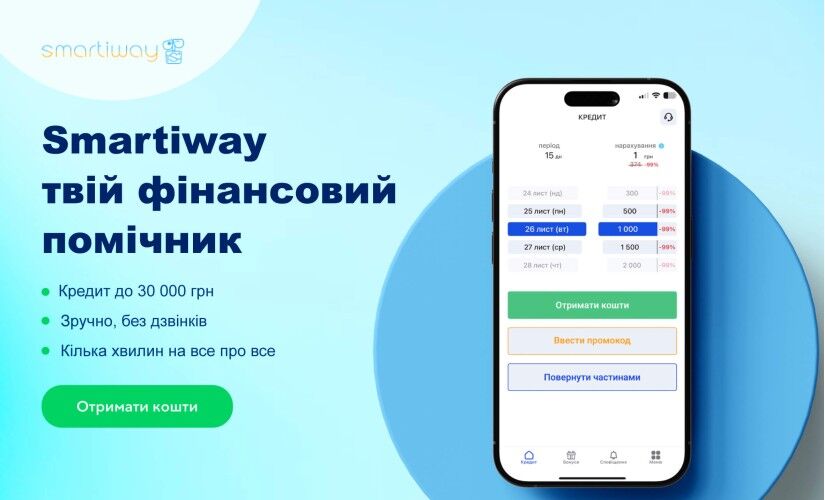 SMARTIWAY - Мікрокредит онлайн до 30000 грн - Відгуки